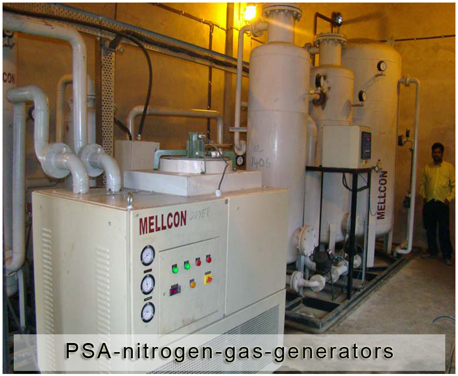 PSA-nitrogen-gas-generators