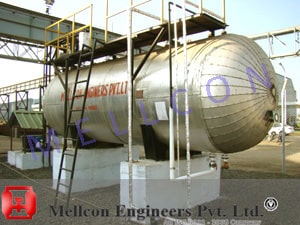 Liquid CO2 Storage Tanks